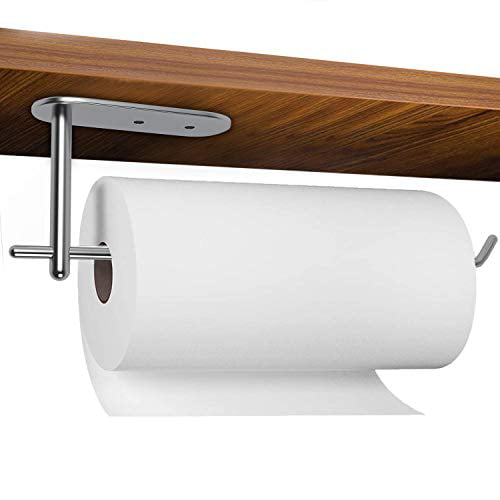 Details about  / Paper Towel Holder Under Cabinet,Stainless Steel Paper Towels Bulk Rack Durable